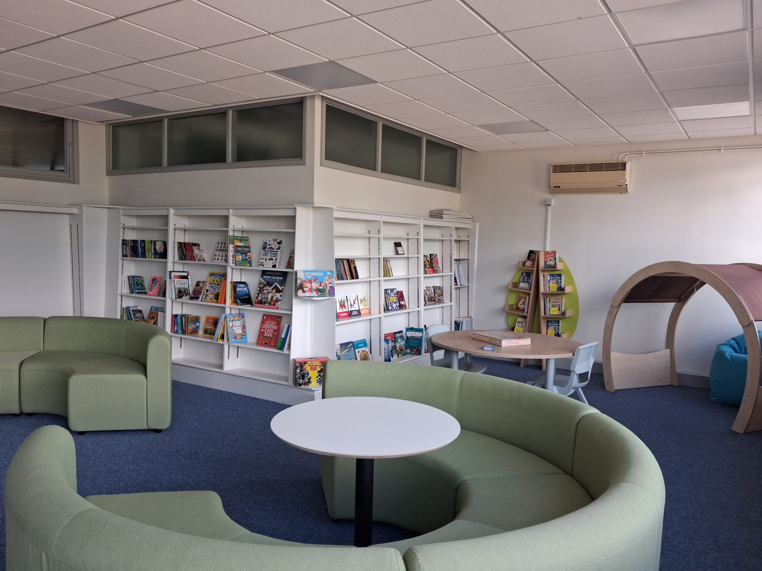 Our well-stocked library provides a calm and welcoming space where learners can develop a love of reading, improve literacy skills and discover new interests through a wide range of books and resources.